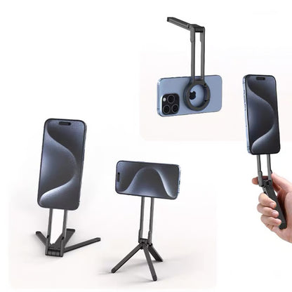 Portable Phone Holder Tripod ~ Capture perfect shots in seconds.