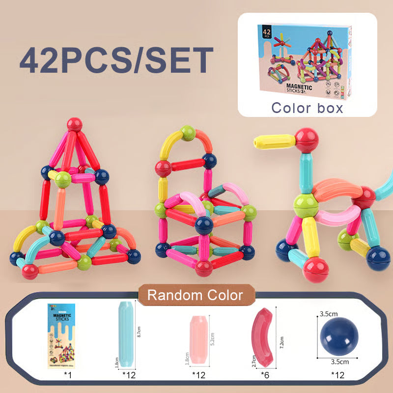 Educational Magnet Building Blocks ~ Spark creativity and STEM learning through play.