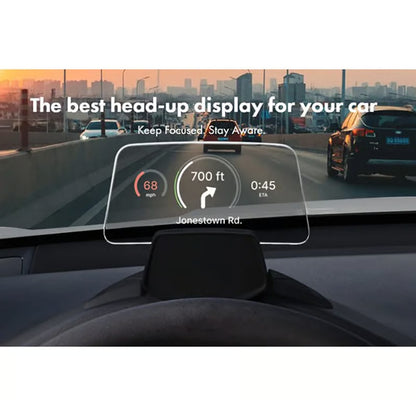 Heads Up Display For Any Car ~ Safer, smarter driving with real-time projection
