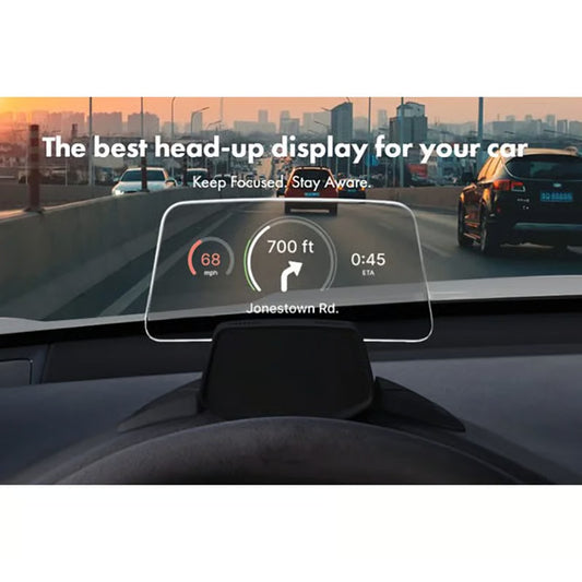 Heads Up Display For Any Car ~ Safer, smarter driving with real-time projection