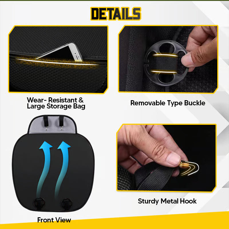 Breathable & Anti-Slip Car Seat Covers ~ Stay cool and comfortable on every drive.