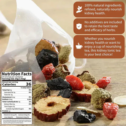 Ginseng & Mulberry Herbal Tea ~ Natural energy and inner balance in every cup.