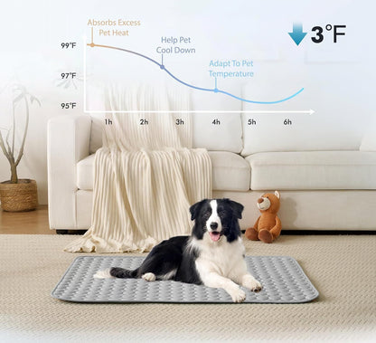Dog Cooling Mat ~ Instant heat relief without freezing or plugging in.