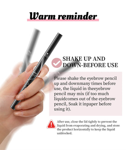 4D Brow Pen~  Natural, microbladed brows and sharp liner in seconds.