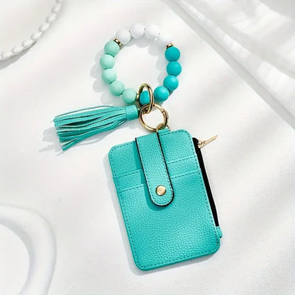 Boho Beaded Wallet ~ Chic grab-and-go piece for any outfit.