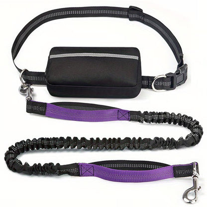 Hands Free Dog Leash ~ Built for dogs at war with squirrels.