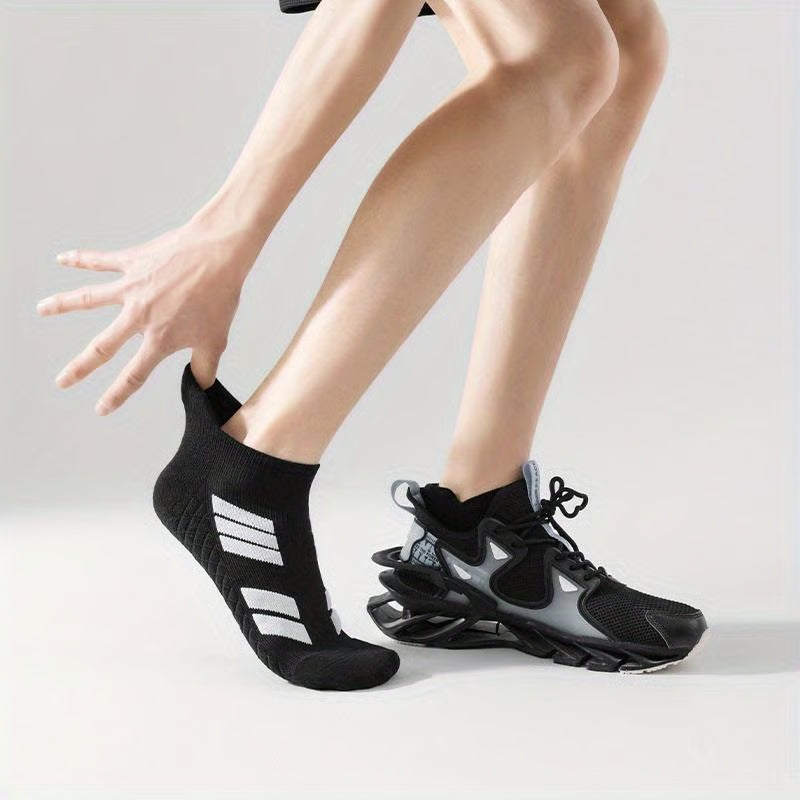 No-Show Sports Socks ~ Invisible comfort that stays put all day.