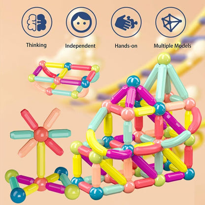 Educational Magnet Building Blocks ~ Spark creativity and STEM learning through play.
