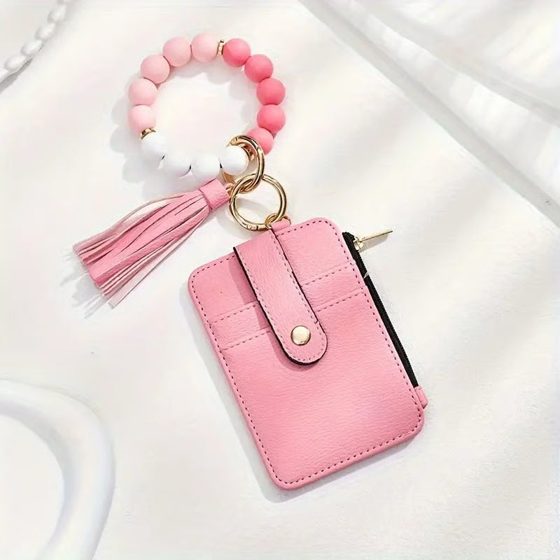 Boho Beaded Wallet ~ Chic grab-and-go piece for any outfit.