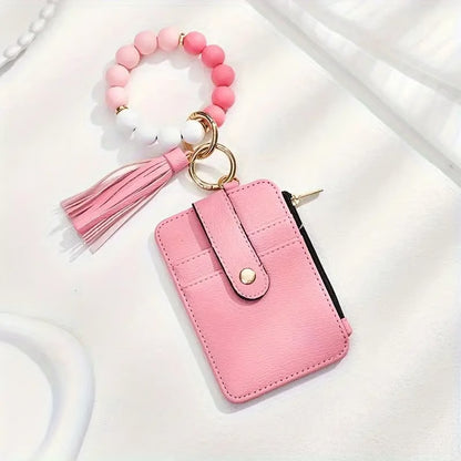 Boho Beaded Wallet ~ Chic grab-and-go piece for any outfit.