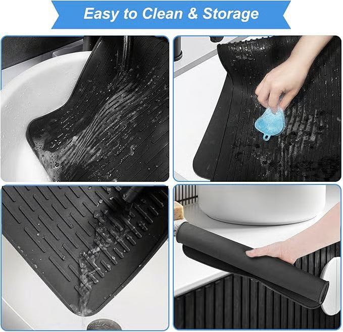 Heat-Resistant Stove Cover ~ Protect, prep, and dry with one smart surface.