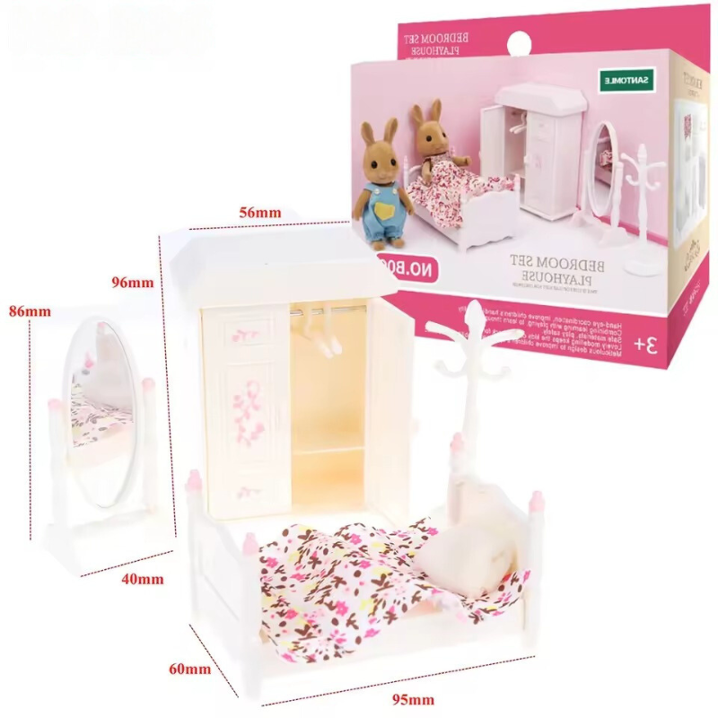Forest Animal Complete Dollhouse Set ~ Create magical miniature adventures at home