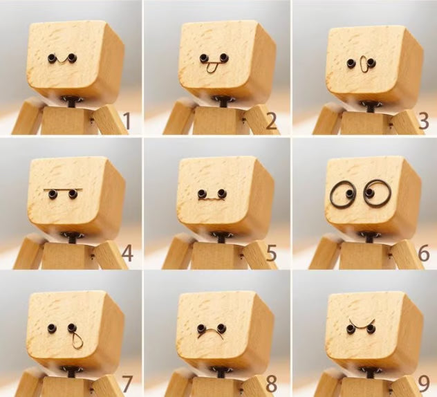 Charming Little Wooden Figure ~ Your Post-Apocalypse Bestie.
