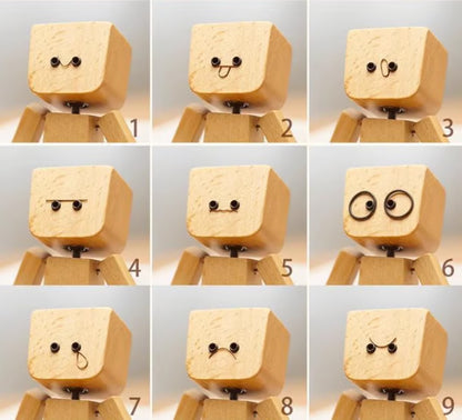 Charming Little Wooden Figure ~ Your Post-Apocalypse Bestie.