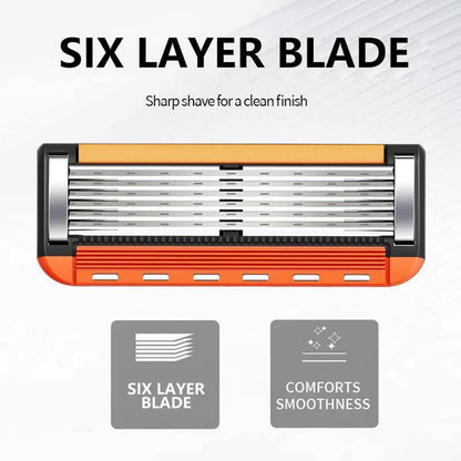 Men’s Razor Blade Replacement Set ~ Turn every morning into a barbershop-grade shave