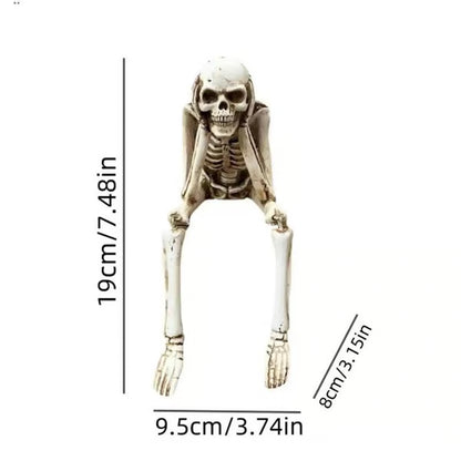 Three Wise Skeletons ~ Darkest conversation piece in the room.