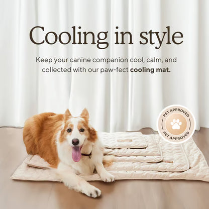 Dog Cooling Mat ~ Instant heat relief without freezing or plugging in.