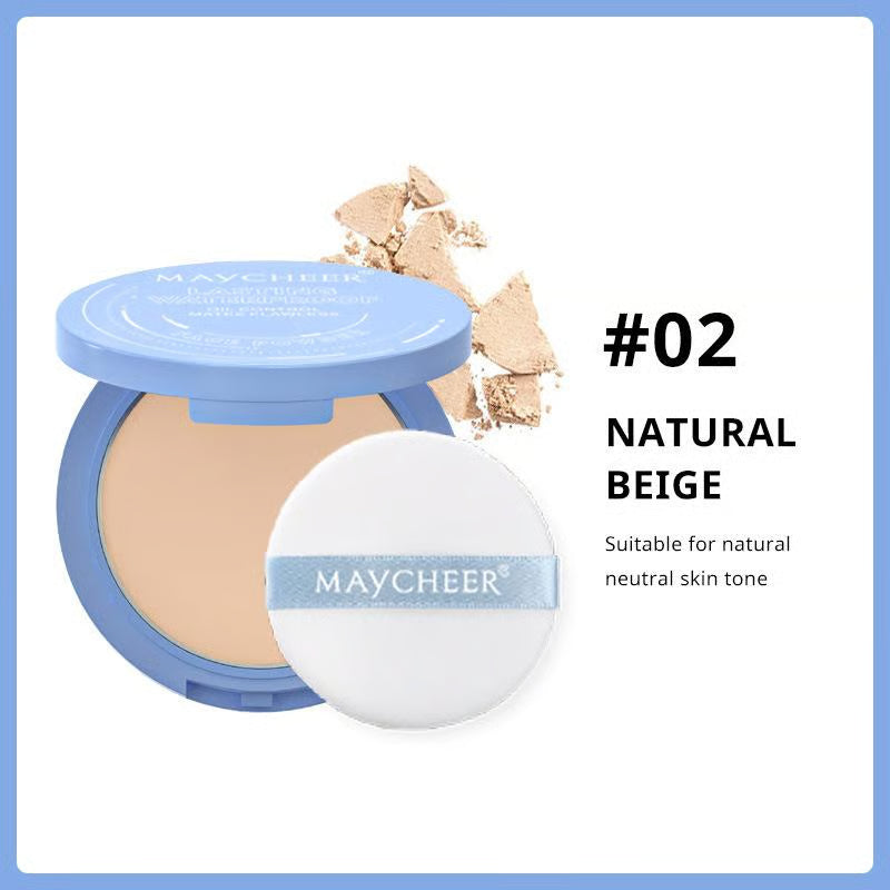 Beauty Powder Cake for Makeup Hold ~ All-day flawless hold with a soft matte finish.