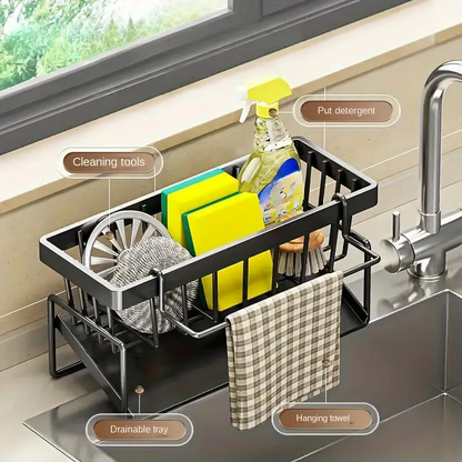 Kitchen Sink Storage Rack ~ Declutter your sink space in seconds.