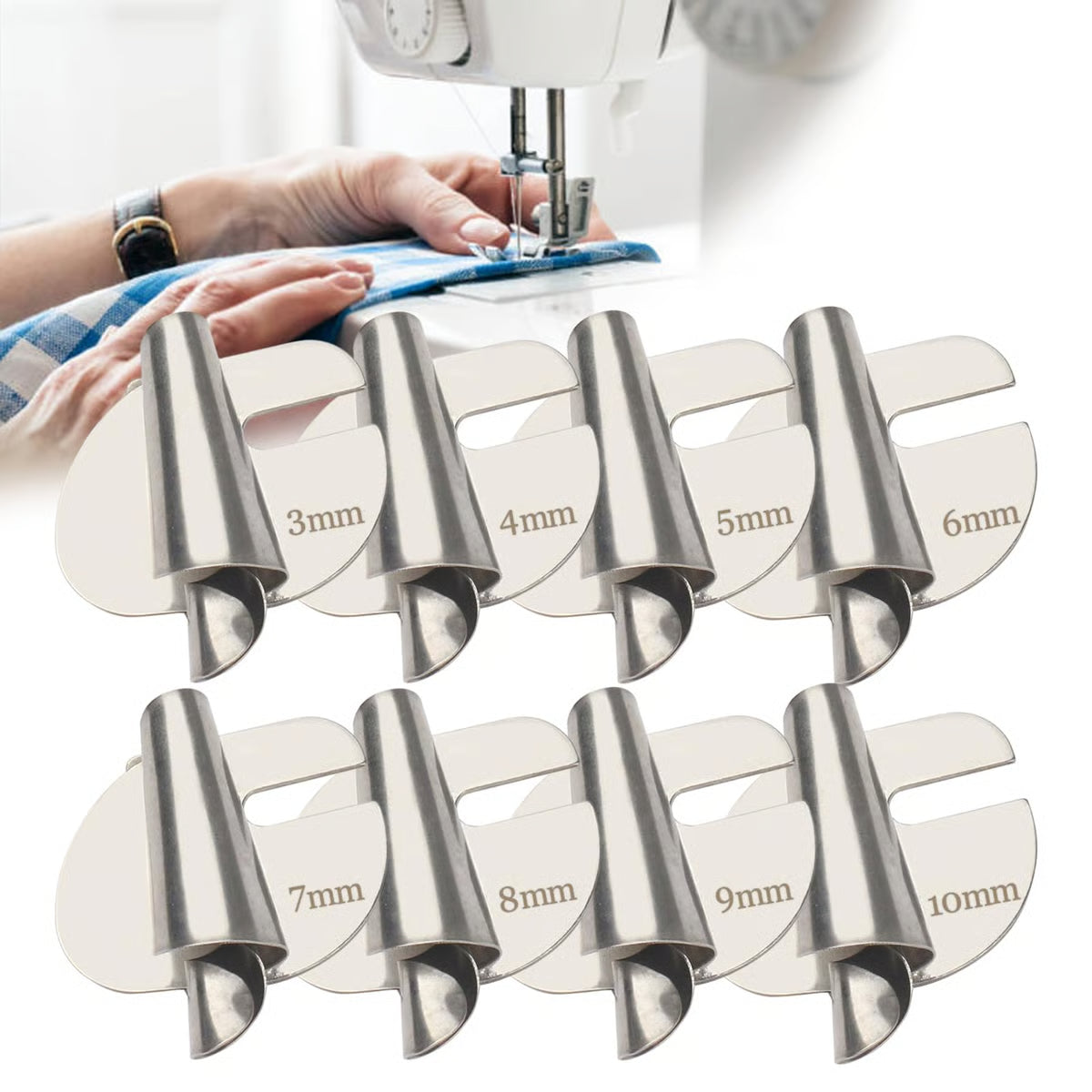 Sewing Rolled Hemmer Foot ~ Turn raw edges into runway-ready finishes.