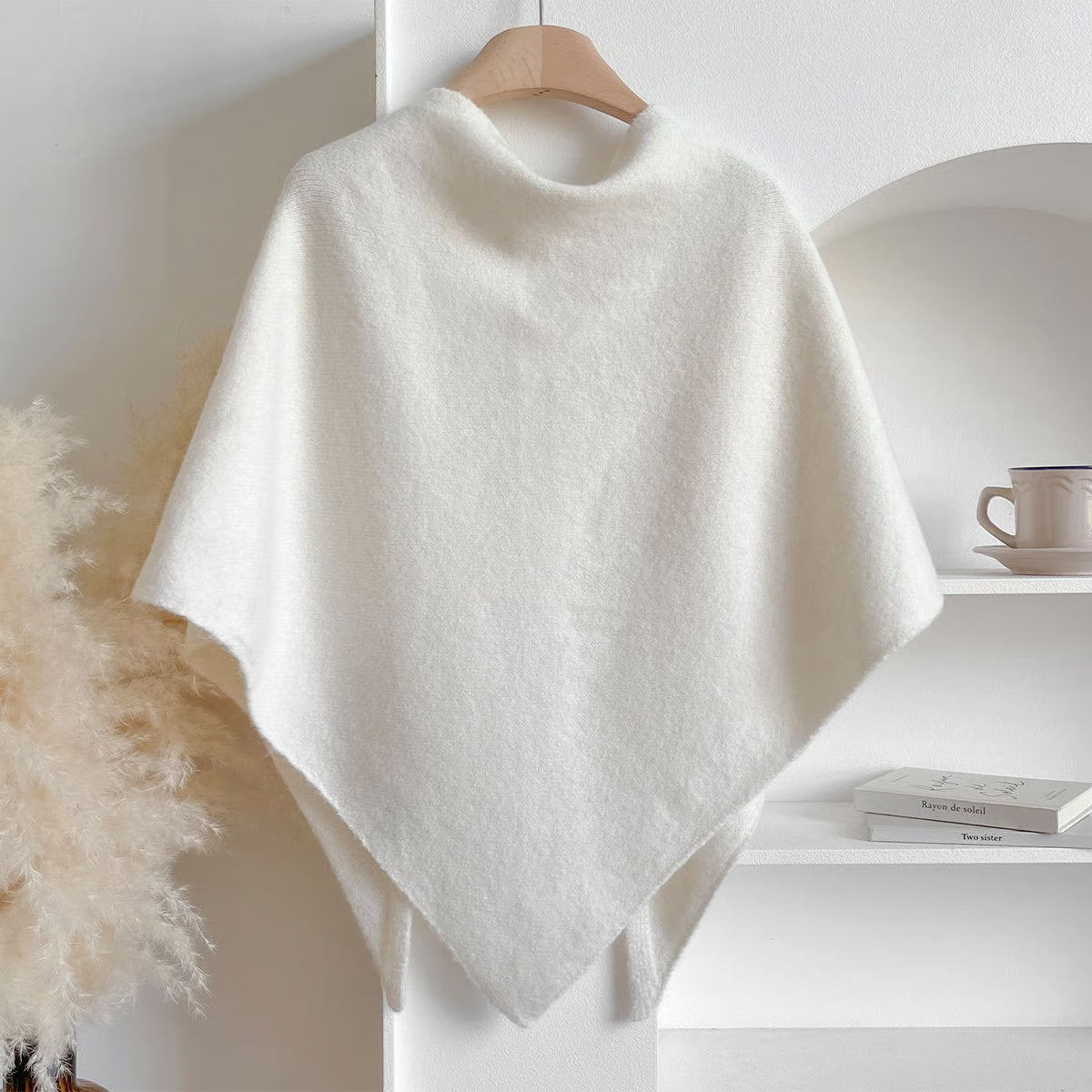 Solid Color Wool Blend Shawl ~ The Fast Track From Basic to Polished.