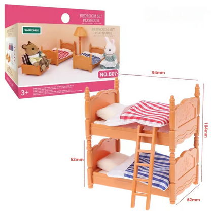 Forest Animal Complete Dollhouse Set ~ Create magical miniature adventures at home