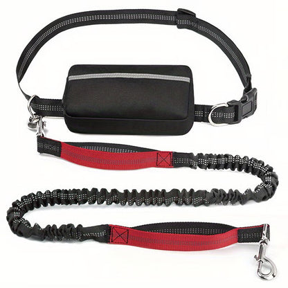 Hands Free Dog Leash ~ Built for dogs at war with squirrels.