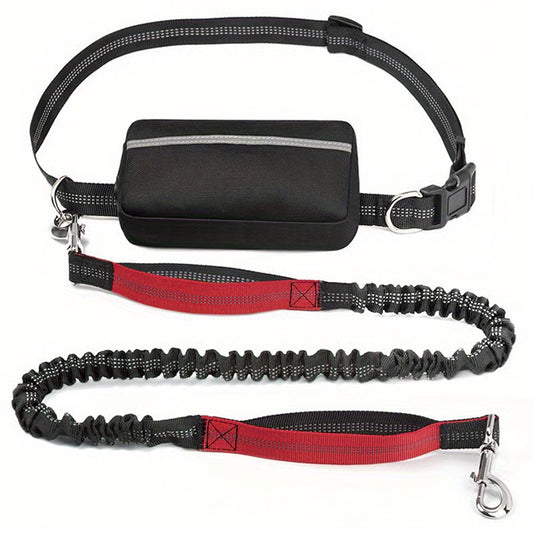 Hands Free Dog Leash ~ Built for dogs at war with squirrels.
