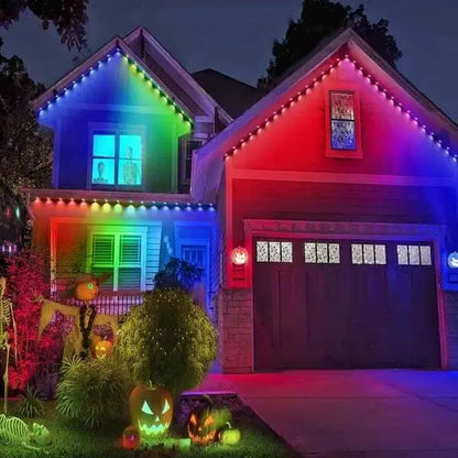 Rainbow LED Outdoor Light ~ Turn every night into a neighborhood festival.