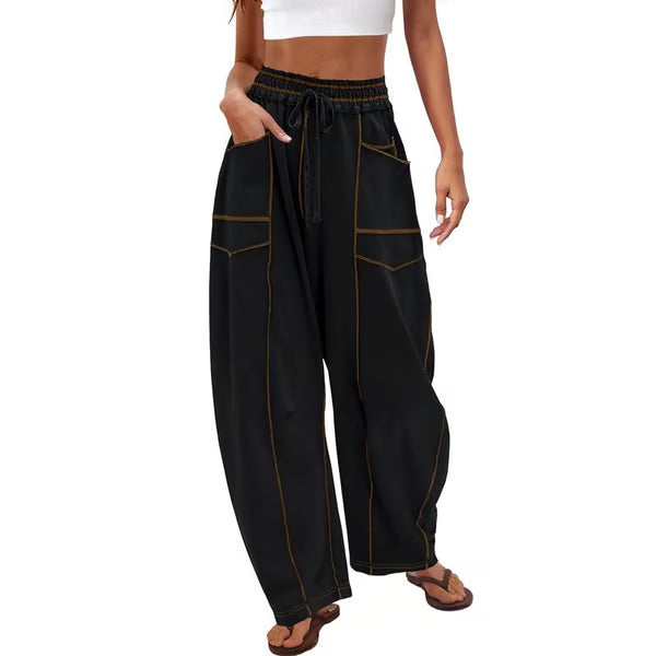Womens Baggy Barrel Pants ~ Effortless style and all-day comfort in one fit.