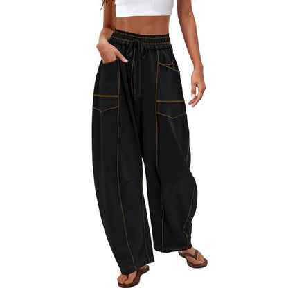 Womens Baggy Barrel Pants ~ Effortless style and all-day comfort in one fit.