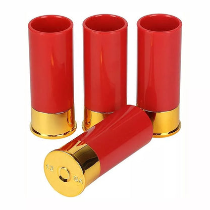 12-Gauge Shot Glass ~ Lock, load, and raise your spirits in style.