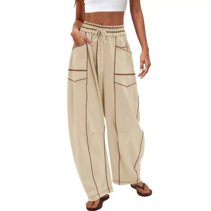 Womens Baggy Barrel Pants ~ Effortless style and all-day comfort in one fit.
