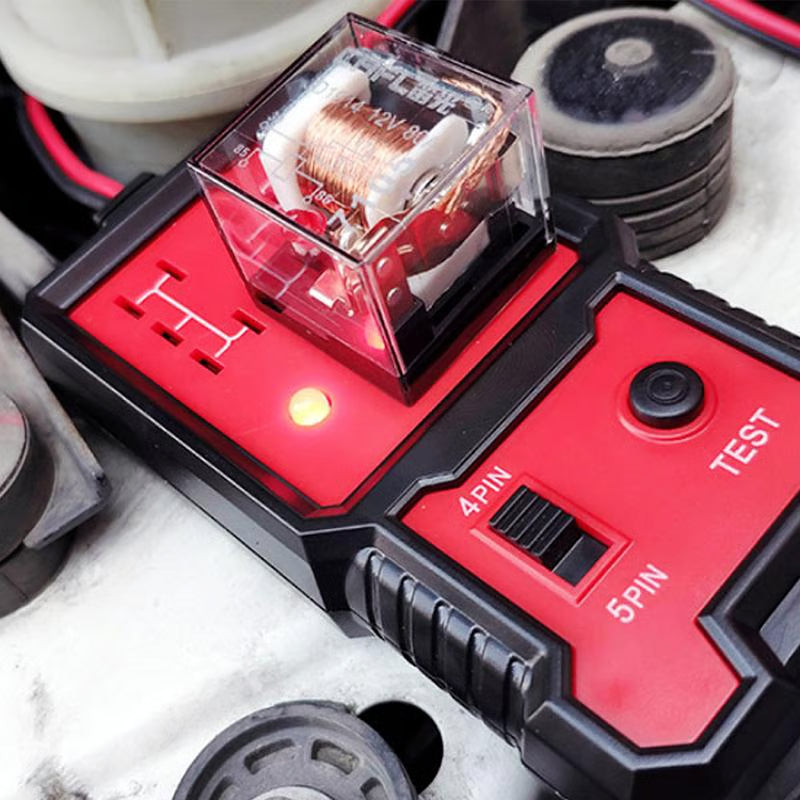 Automotive Relay Tester Tool ~ Find faulty relays in seconds.