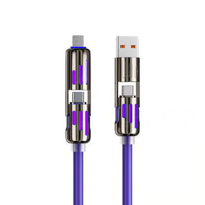 4-in-1 Charging Cable ~ Power all your devices with a single cord.