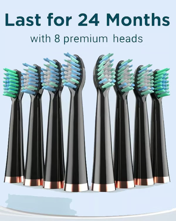 Sonic Electric Toothbrush ~ Dentist-level clean and whiter teeth in 2 minutes.