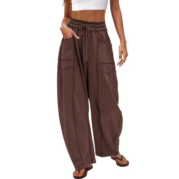 Womens Baggy Barrel Pants ~ Effortless style and all-day comfort in one fit.