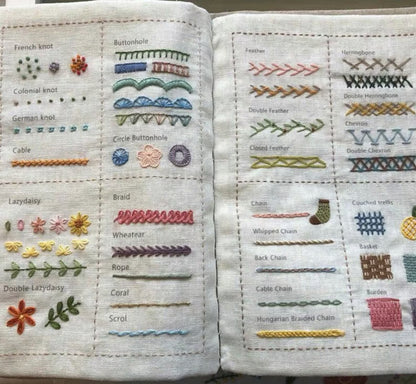 Stitch Book ~ From beginner basics to advanced patterns.