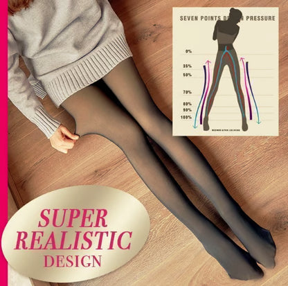 Flawless Legs Warm Tights ~ Sheer elegance with hidden winter warmth.