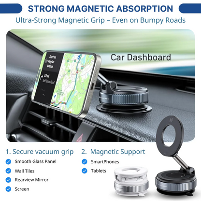 VeloGrip Pro 360 Magnetic Mount ~ Rock-solid phone hold anywhere, anytime.