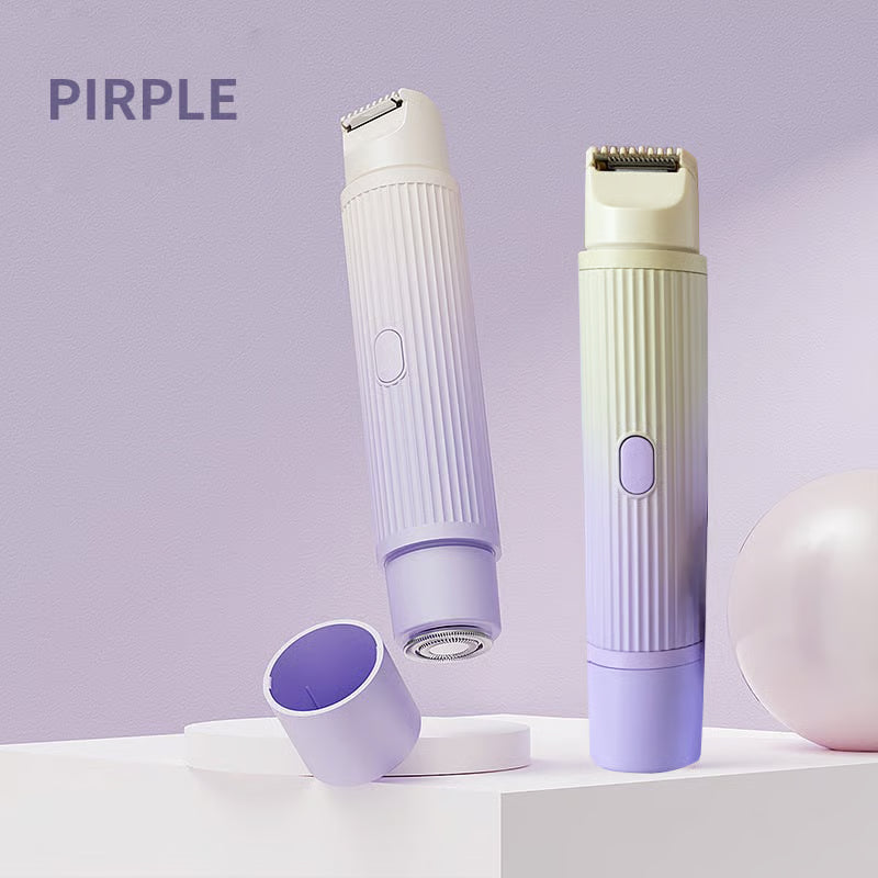 2-in-1 Electric Bikini Trimmer ~ Silky skin from bikini line to face in minutes.