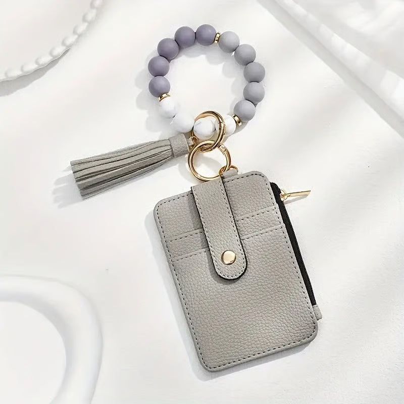 Boho Beaded Wallet ~ Chic grab-and-go piece for any outfit.