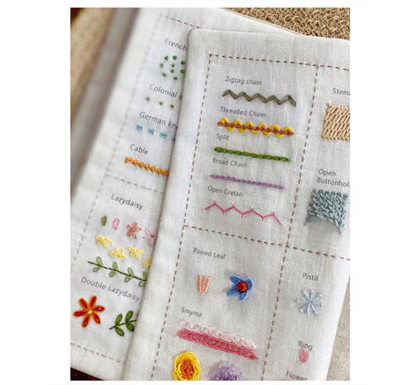 Stitch Book ~ From beginner basics to advanced patterns.
