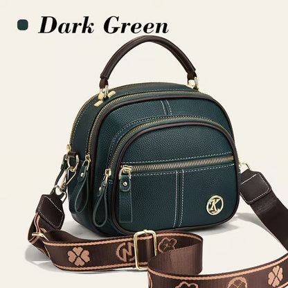 Shoulder Strap Leather Crossbody Bag ~ Hands-free power move from office chaos to after-hours.