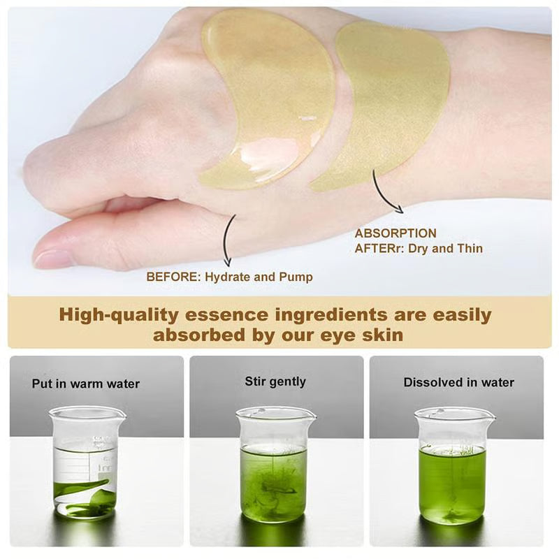Avocado Collagen Eye Mask ~ Soothe puffiness and brighten tired eyes in minutes.