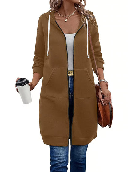 Women Casual Zip up Hoodies ~ The reason you’ll cancel plans and never regret it.