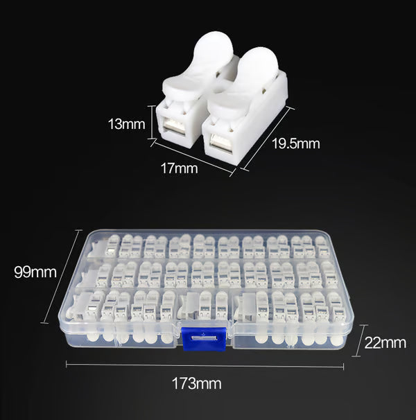 Push Quick Wire Cable Connector ~ Tool-free, rock-solid electrical links in seconds.