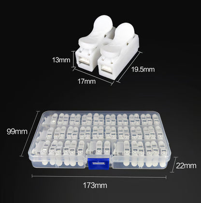 Push Quick Wire Cable Connector ~ Tool-free, rock-solid electrical links in seconds.