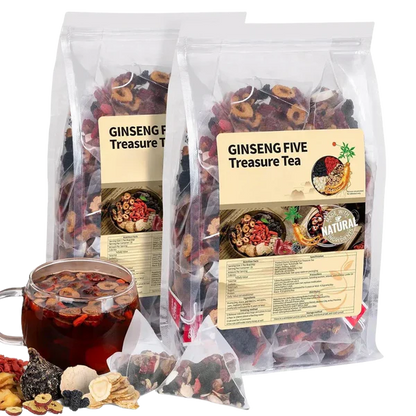Ginseng & Mulberry Herbal Tea ~ Natural energy and inner balance in every cup.