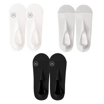 Ultra Thin No Show Cotton Socks ~ Barefoot comfort that stays hidden all day.